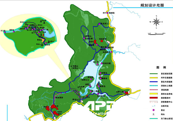 廣西石門仙湖旅游區修建性詳細規劃